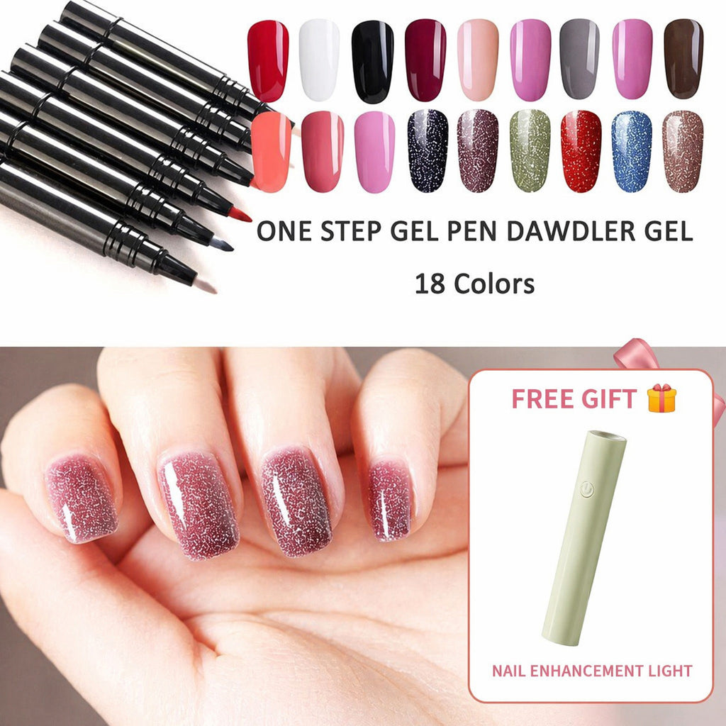 Offre à durée limitée : 1 acheté, 1 offert - 19,99 € Stylo-gel pour ongles, mini lampe UV de poche offerte
