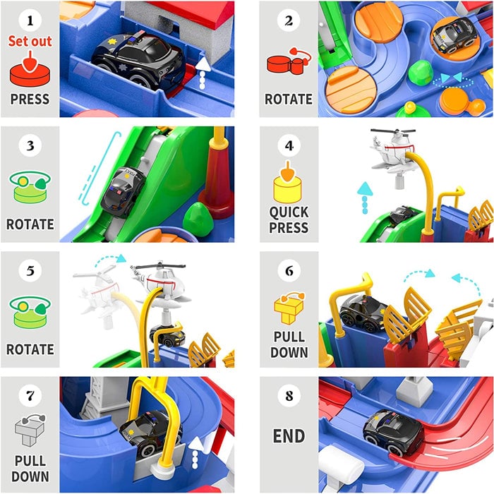 The Best City Adventure Rescue Gift - Educational Toy for Toddlers
