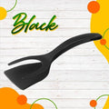 LIMITE 50% DE RÉDUCTION Pince-Spatule 2 en 1 Antiadhésif, Silicone,, Polyvalent