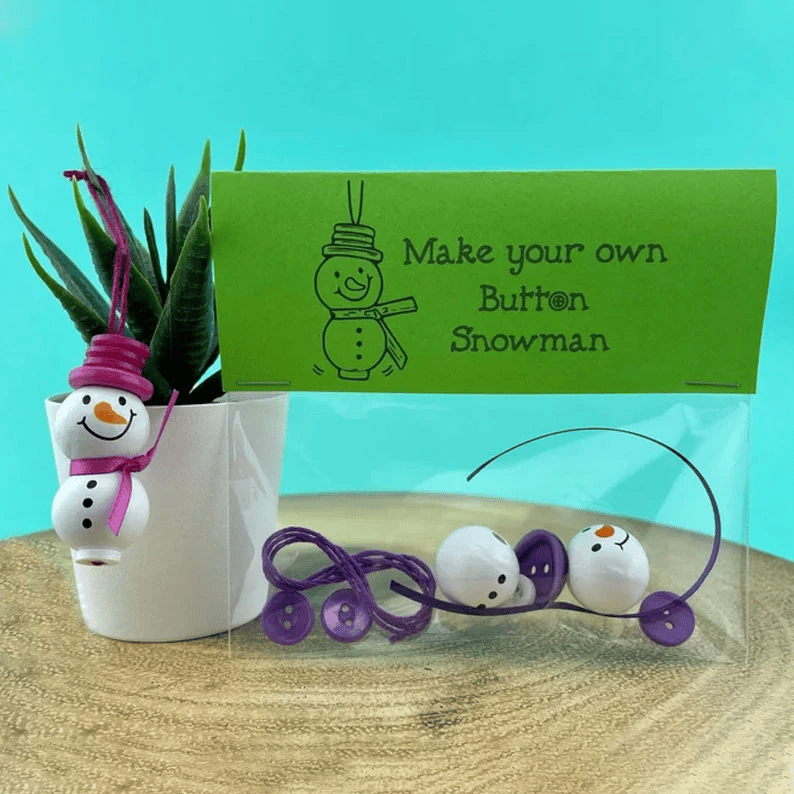 Kit de décoration DIY avec boutons