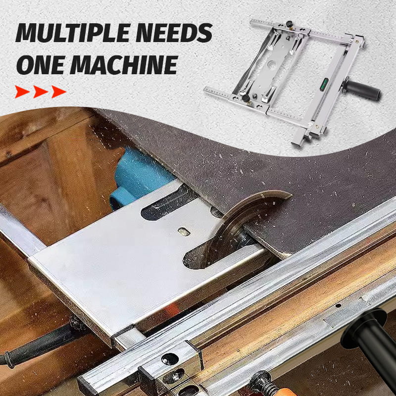 Positionneur de guide de bord pour machine de découpe