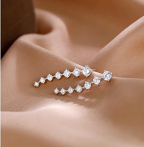 New Year 2024 Hot Sale Seven-Star Diamond Earrings