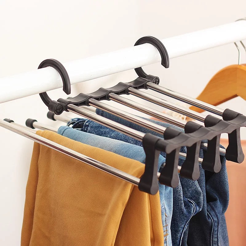 Porte-Pantalons Multifonctionnel, Gain de Place et Pratique