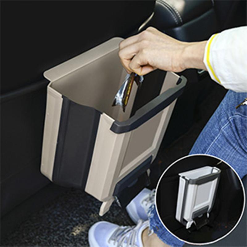 Recevez 5 rouleaux de sacs poubelle gratuitement Poubelle pliable pour armoires de cuisine