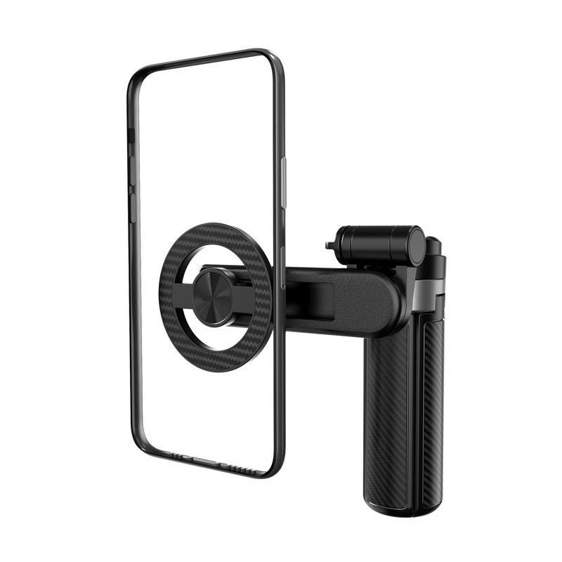 Perche Selfie Magnétique Multifonction 4-en-1 avec Rotation 360