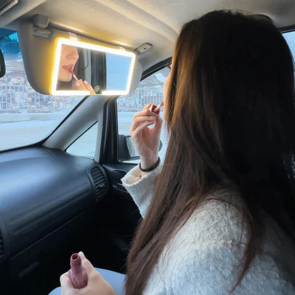 VENTE FLASH D'ÉTÉ -49% Miroir de maquillage pare-soleil