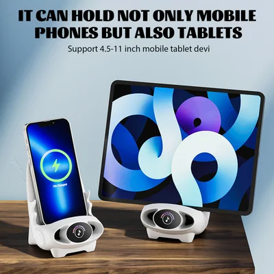 Vente : 35 % de réduction sur la mini chaise avec chargeur sans fil rapide, support de téléphone multifonctionnel
