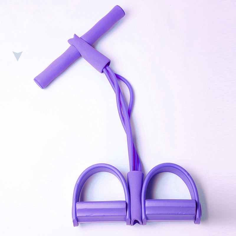 BUY 1 GET 1 FREE 21 Fitness Resistance Bands - 4 Tubes with Handles and Ankle Straps