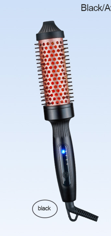 Offre de Noël - Jusqu'à 50 % de réduction Peigne coiffant volumateur Brosse thermique à ions négatifs