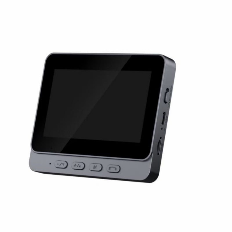 Wireless doorbell camera: 1080P, 170° viewing angle, 4.3-inch screen, IPX65 waterproof for outdoor use, night vision