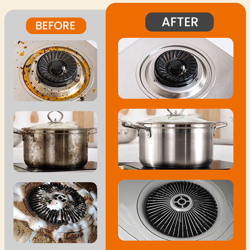 Multi-purpose cleaning and polishing paste coconut oil