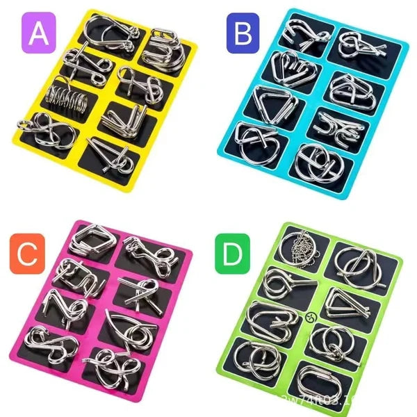 Offre à durée limitée : 50 % DE RÉDUCTION sur le puzzle métallique Montessori à résoudre