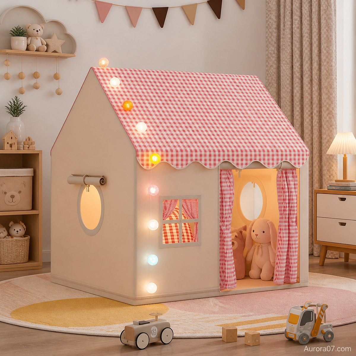Tente de jeu château pour enfants