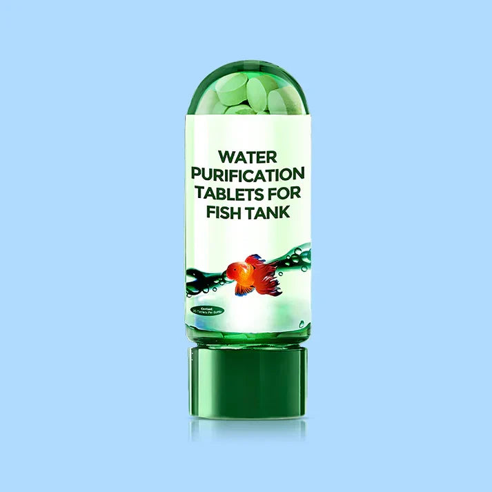 Pastille puissante de purification de l'eau d'aquarium