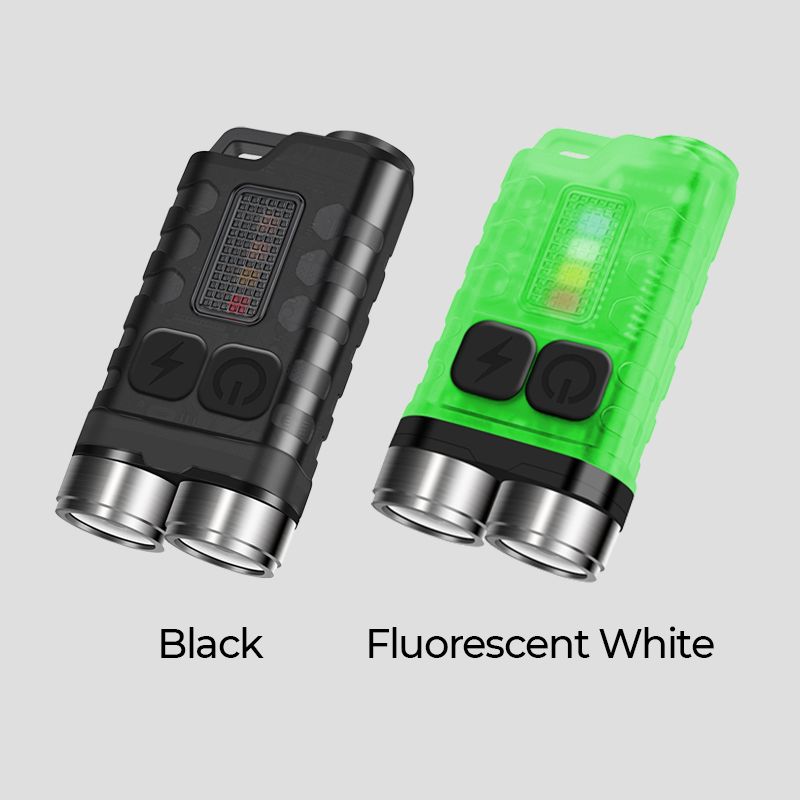 Mini lampe de poche porte-clés magnétique Pousbo (50 % de réduction)