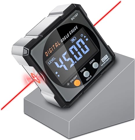 Inclinomètre numérique mini LCD Pousbo - Mesure d'angle