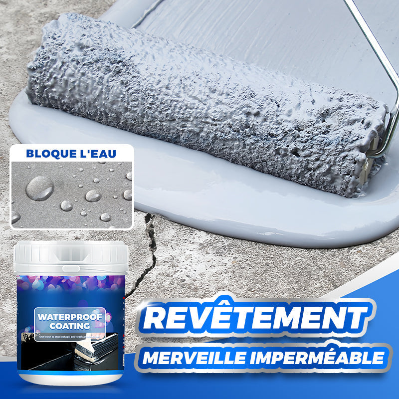 Revêtement polyuréthane multifonctionnel étanche à 50 %, protection durable, protège chaque centimètre de votre espace
