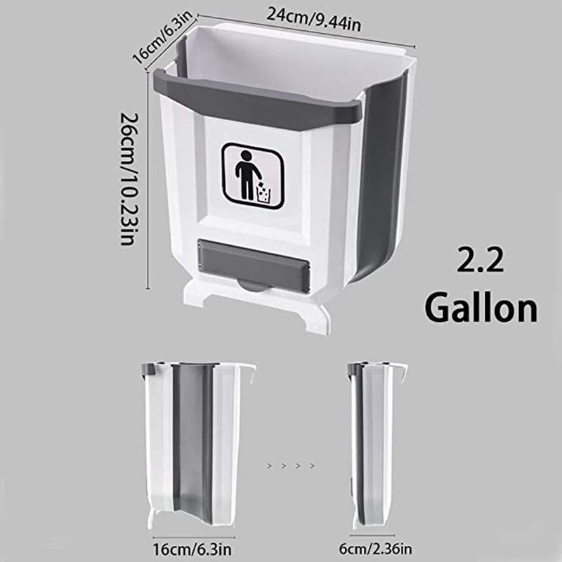 Recevez 5 rouleaux de sacs poubelle gratuitement Poubelle pliable pour armoires de cuisine