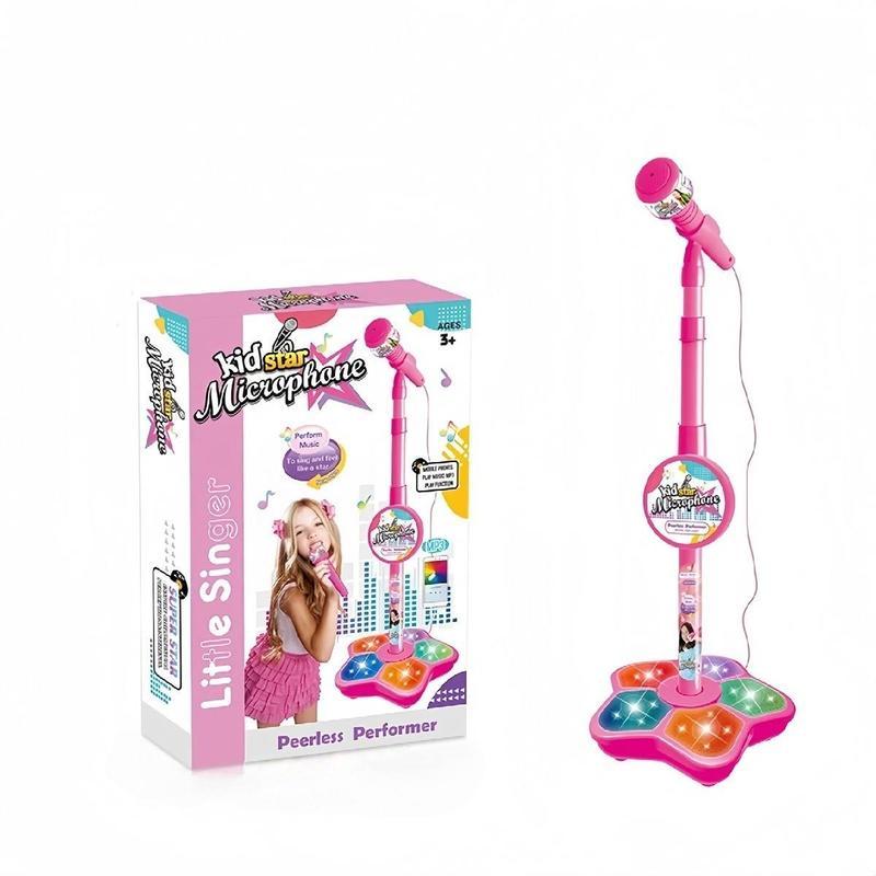 Microphone jouet de Noël pour enfants