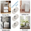 Make Furniture Interesting Stainless Steel Universal Adhesive Wheels