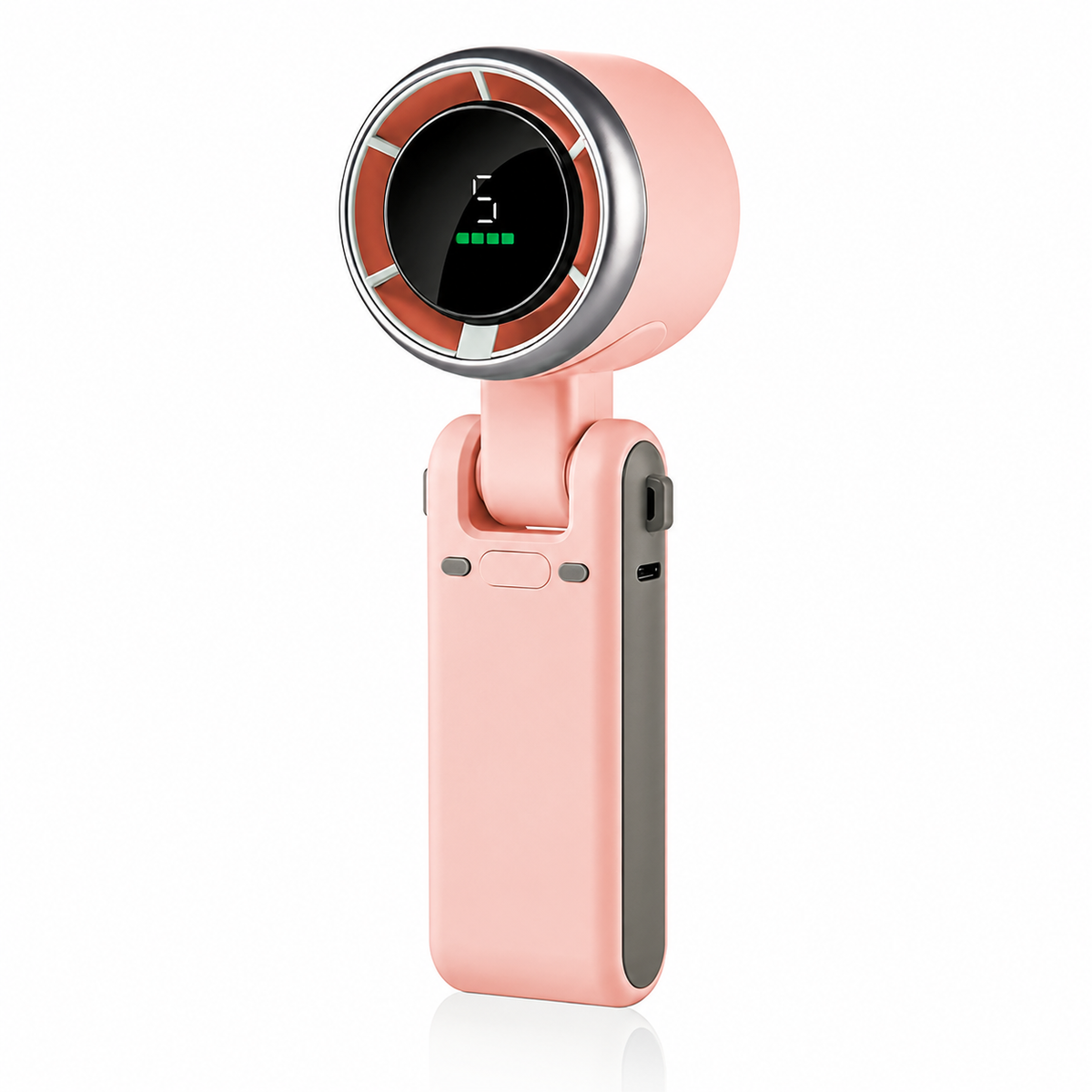 Ventilateur portable turbo 3-en-1 à 5 vitesses, autonomie de 24 h | Le cadeau idéal pour la fête des pères et pour les navetteurs