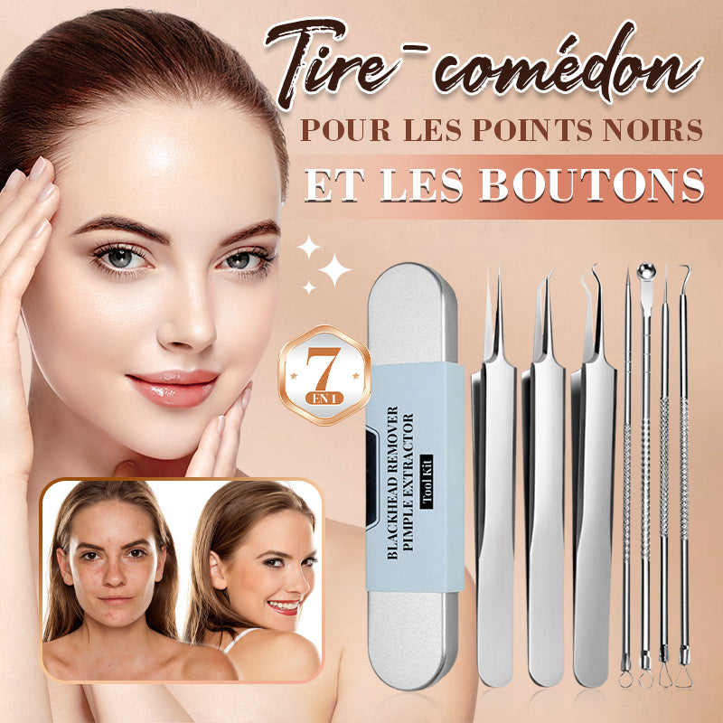 Kit d'outils de réduction pour l'extraction des points noirs et des boutons. Dernières 3 heures : Grande vente