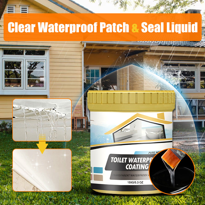 Transparent and Waterproof Sealing Liquid