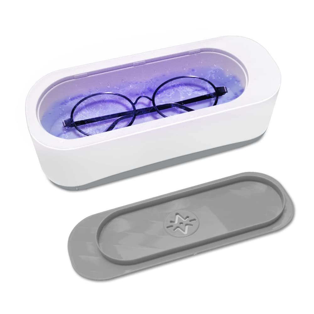 High-tech Ultrasonic Professional Cleaning: Restore the sparkle to your jewelry and glasses with no risk of damage