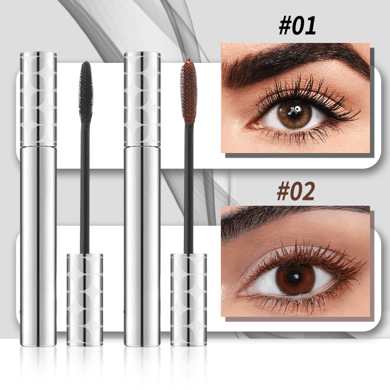 Mascara Toucher Tubing duo noir et marron pour le maquillage des cils
