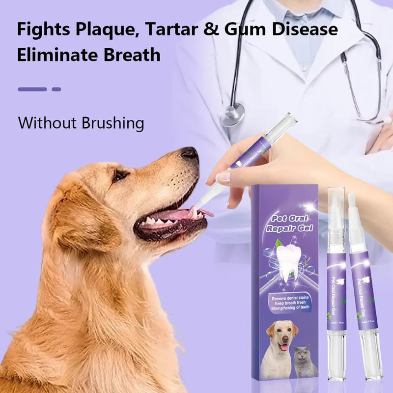 Achetez-en 1, obtenez-en 1 gratuit : Gel réparateur oral pour animaux de compagnie