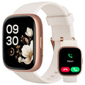 Montre connectée pour femmes et hommes, bracelet connecté avec fonction d'appel, montre de fitness avec suivi du sommeil/100 sports/podomètre étanche IP68