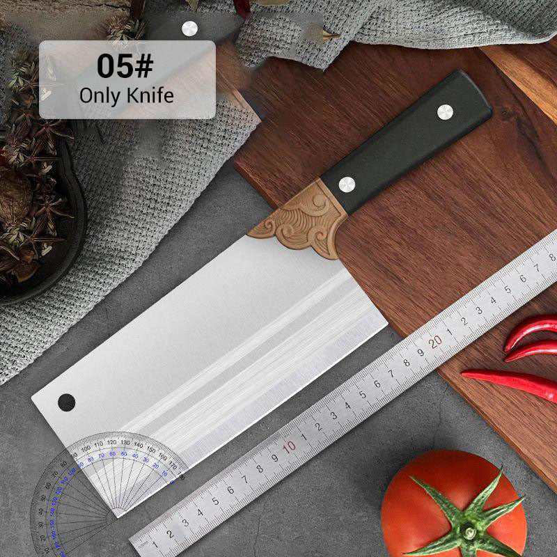 Couteau de cuisine forgé, tranchant et durable