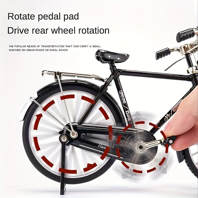 Mini modèle de vélo en alliage à monter soi-même