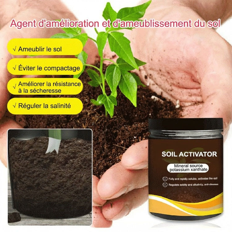 AGENT DE RÉDUCTION Agent d'ameublissement pour sol Améliore la structure, le drainage et la fertilité
