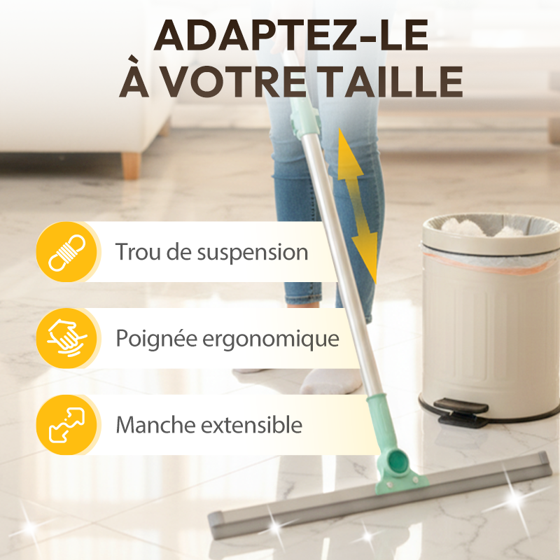 Brosse de sol multifonction en silicone