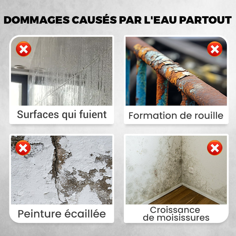 Revêtement polyuréthane multifonctionnel étanche à 50 %, protection durable, protège chaque centimètre de votre espace