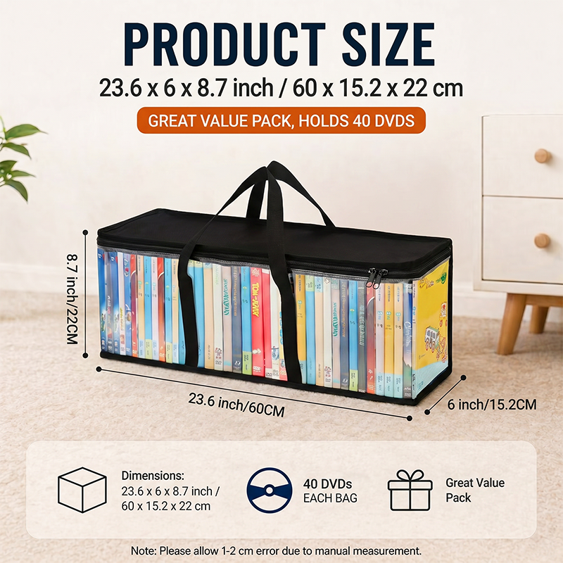 Grand sac de rangement en plastique transparent, robuste et épais, idéal pour les vêtements, les déménagements et le stockage