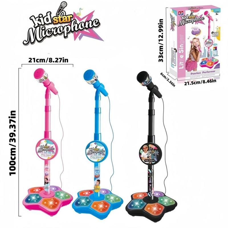 Microphone jouet de Noël pour enfants