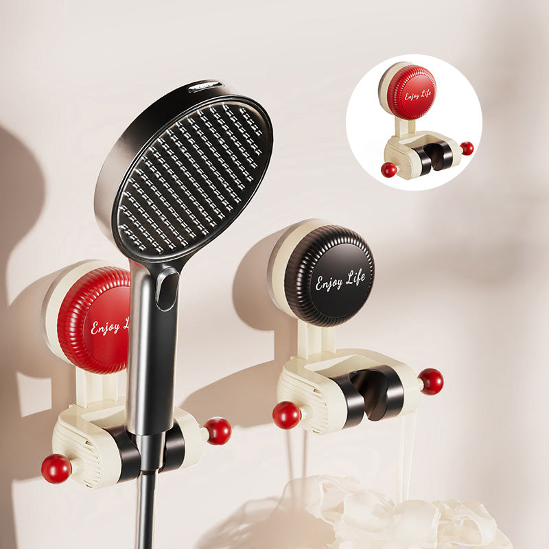 Support de Douche à Ventouse Réglable - Installation Sans Perçage, Orientation 360°