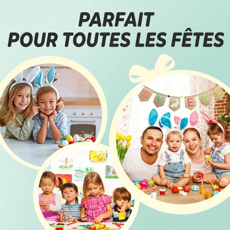 50 % de réduction pour Pâques ? Œufs de Pâques préremplis avec des peluches