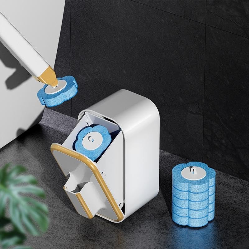 PLUS DE 50 000 UNITÉS VENDUES Ensemble innovant de brosses de toilettes jetables à fixation murale