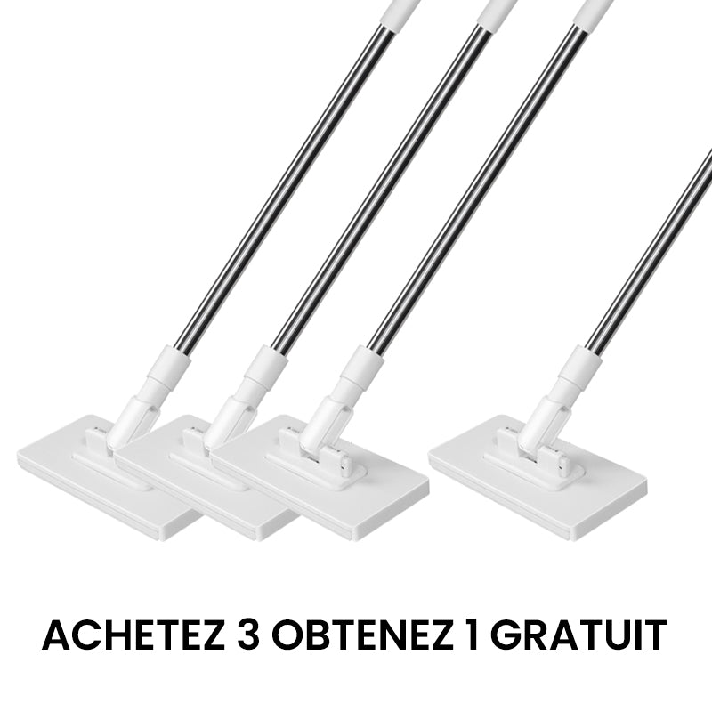 DE RÉDUCTION Balai à poussière jetable avec 4 housses réutilisables