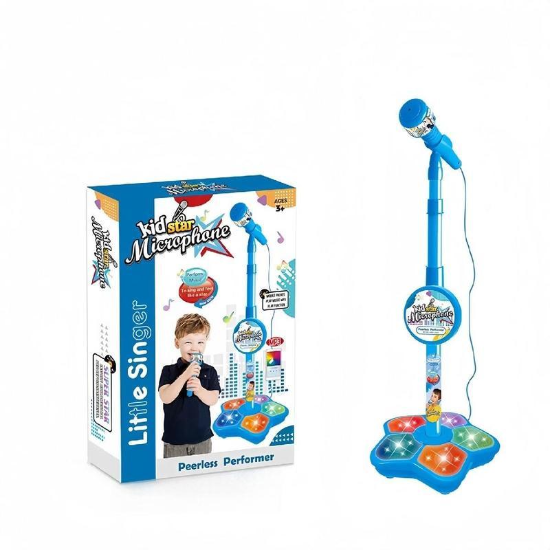 Microphone jouet de Noël pour enfants