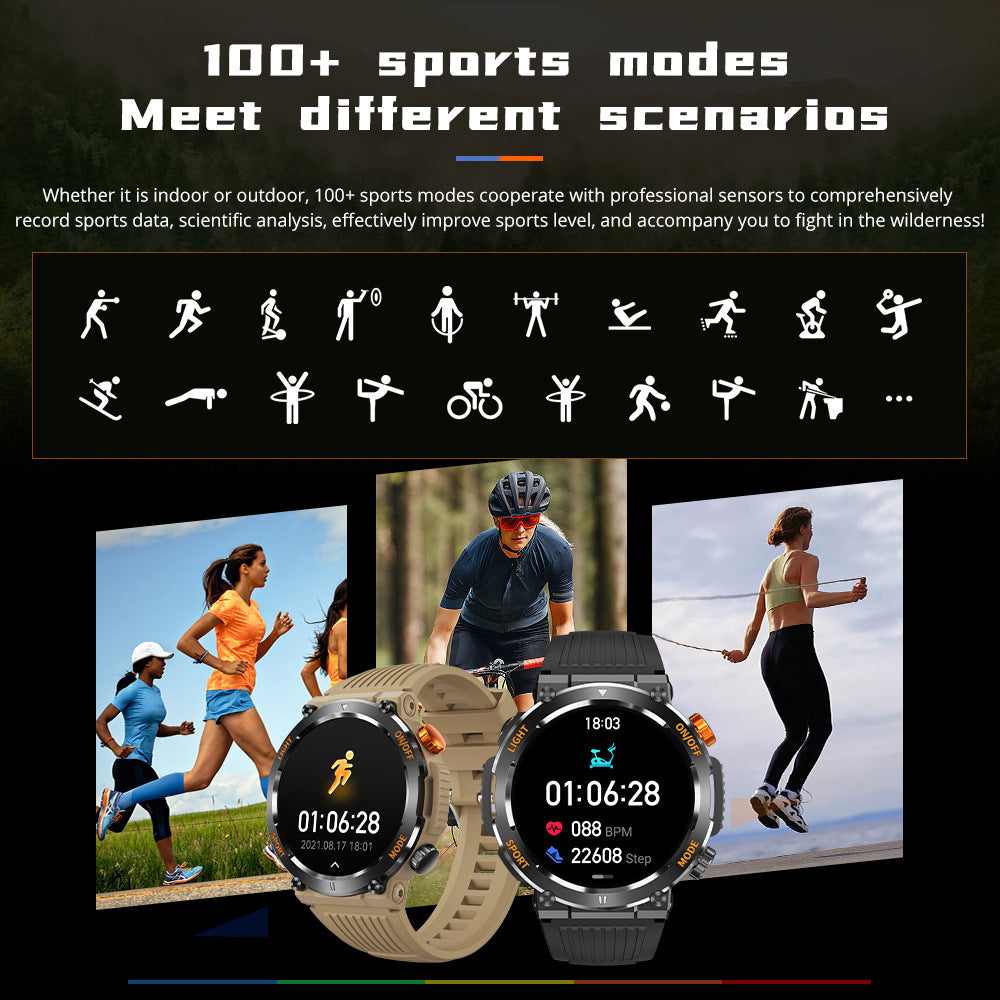 Outdoor Waterproof, Resistant & Multifunctional Sports Watch