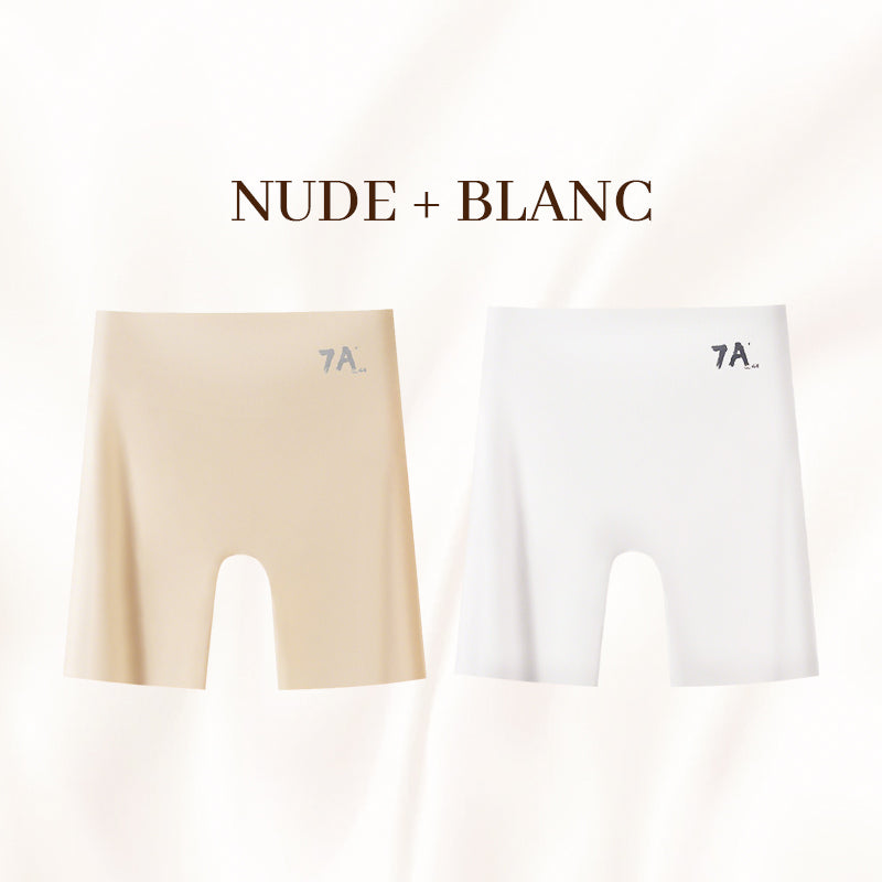 Culotte gainante taille haute en soie glacée pour femme avec contrôle du ventre et effet push-up
