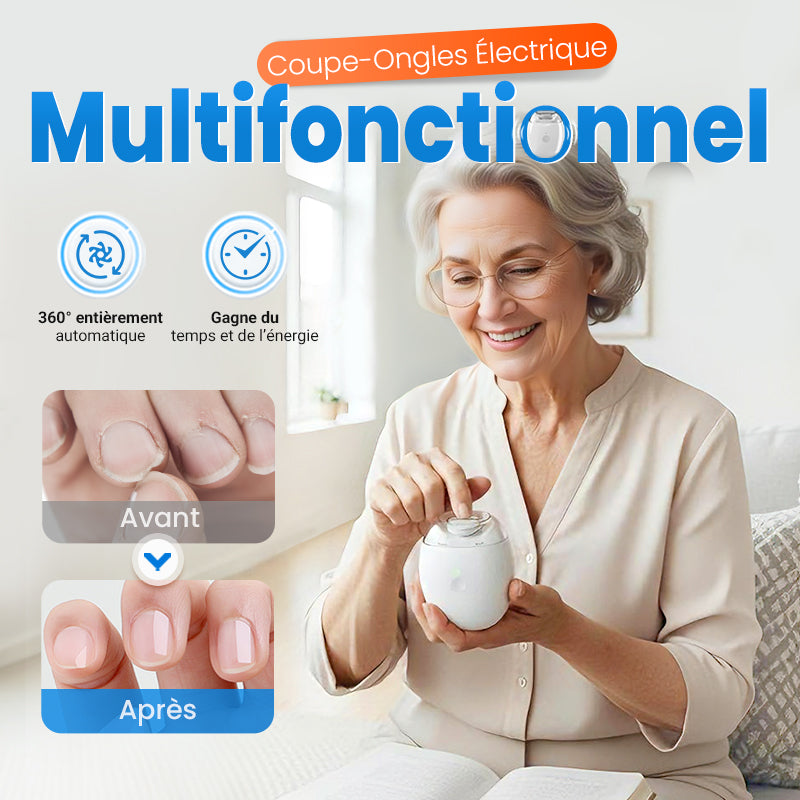 Lime à ongles électrique universelle pour adultes et enfants