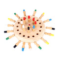 Cadeaux pour enfants Jeu d'échecs en bois Memory Match Stick