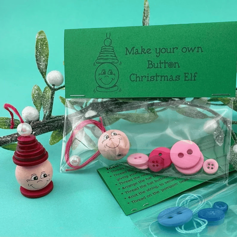 Kit de décoration DIY avec boutons