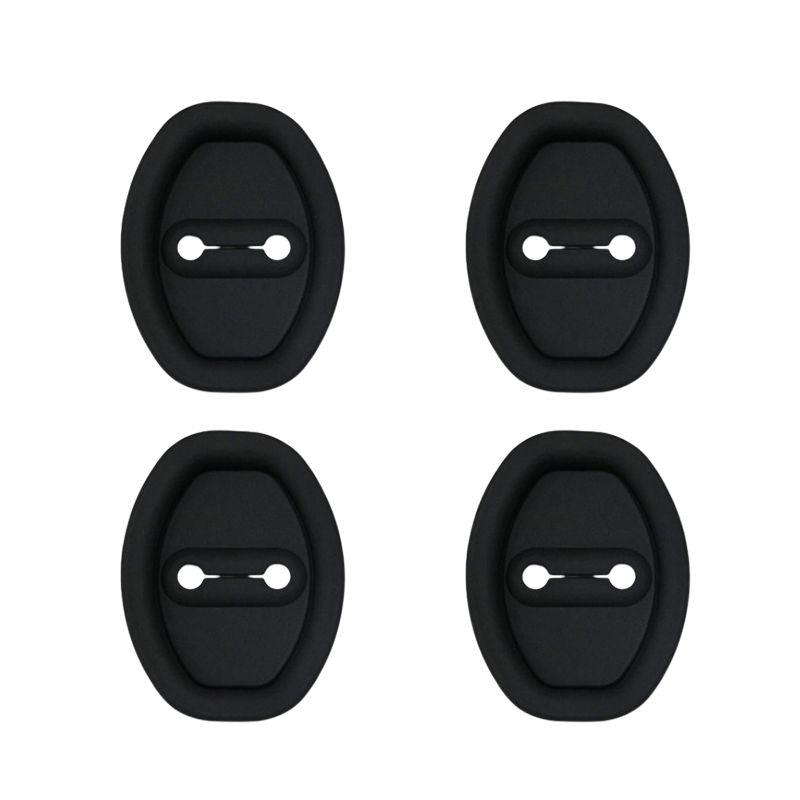 Couvercle de serrure de porte en silicone - Coussin insonorisant