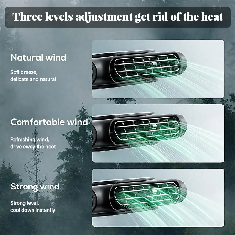 D'T: 50 % OFF Adjustable Cooling Fan for Driver and Passenger Seats